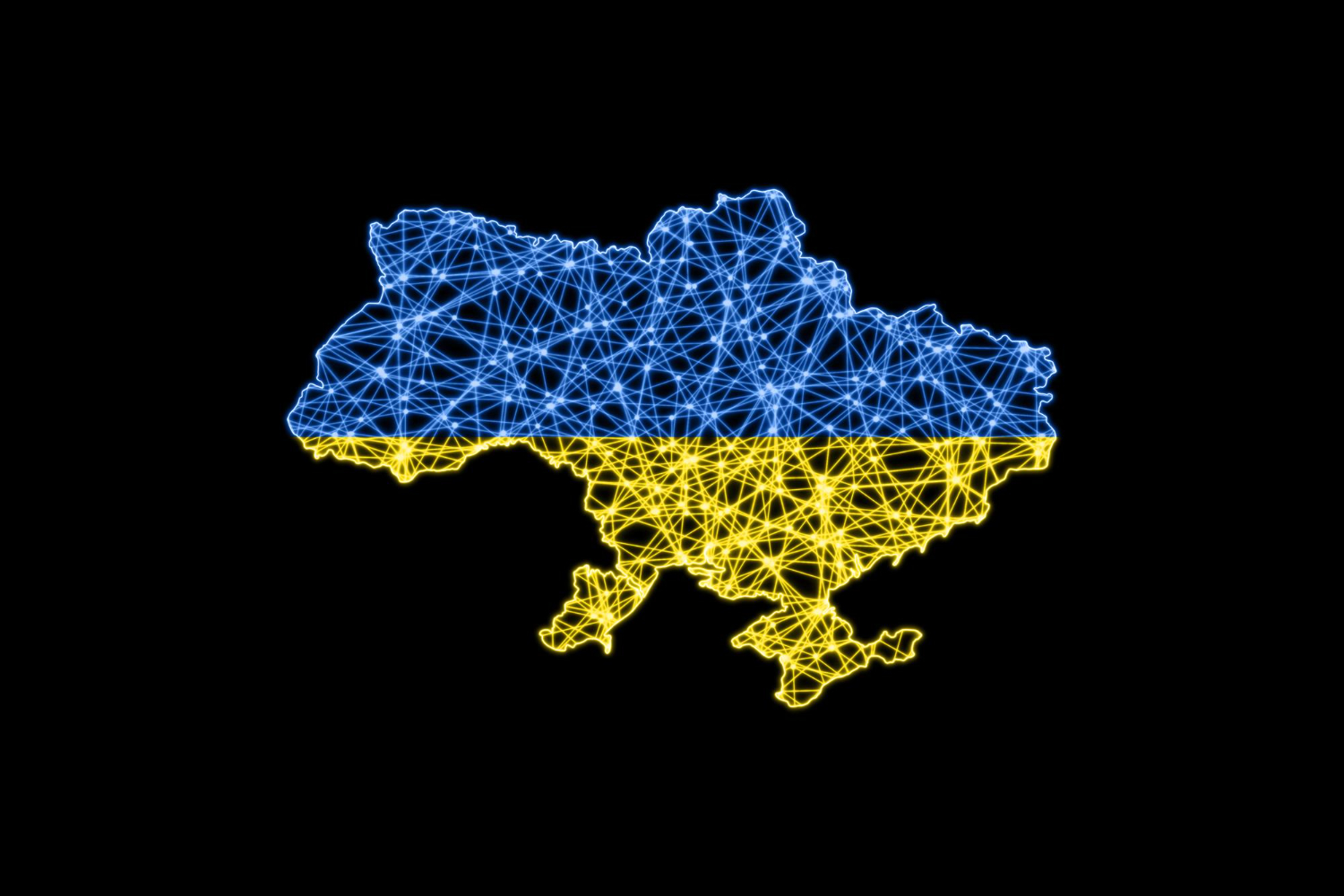Карта України — покриття робіт ET Group по всій країні